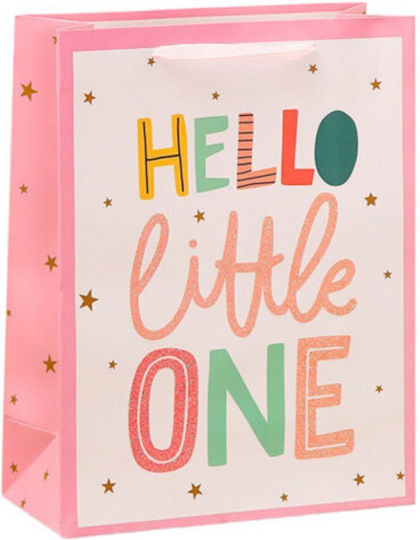 Lean Toys Hello Baby Little One Gift Wrapping Bag 12x10cm Various Designs or Colors