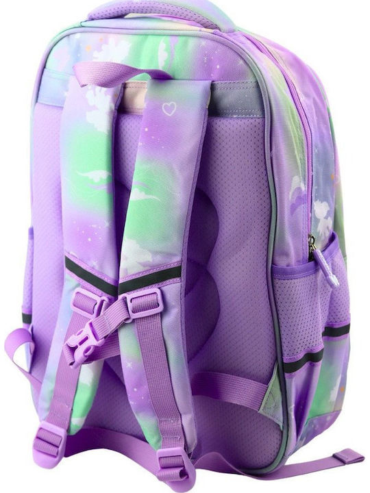 Pastel Color School Backpack Chest Strap 20l
