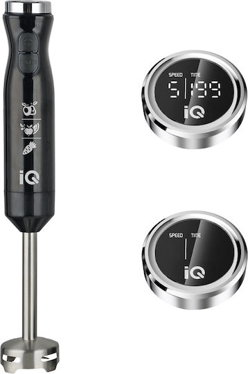 IQ Handmixer mit Inox-Stab 600W Schwarze