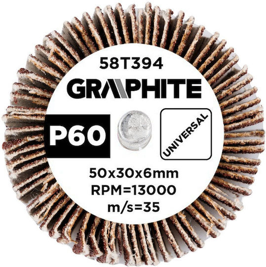 Graphite Sanding Cylinder K100 30x50mm