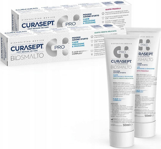 Curasept Biosmalto Οδοντόκρεμα για Τερηδόνα & Λεύκανση 50ml