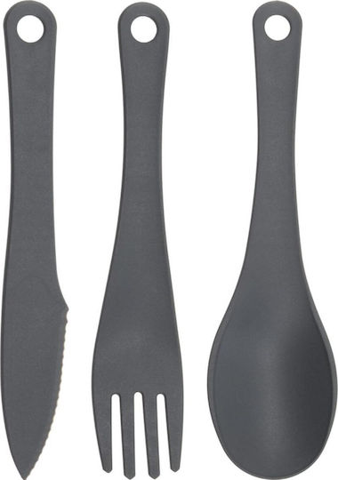 Essential Travel Cutlery 3in1 Kunststoff Rote Klippen