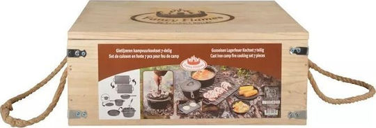 Esschert Design Dutch Oven Cooking Set 7 Pcs