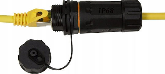 Techly Iwp-md C6a-ipglt Schimbător De Sex Pentru Cablu Rj45 Negru