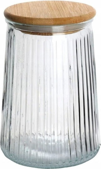 Koopman General Use Glass Jar with Lid Transparent 950ml