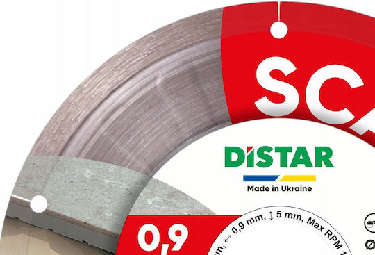 Distar Δίσκος Κοπής Δομικών Υλικών 101.6mm