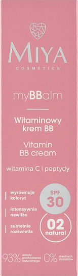 Miya Cosmetics Mybbalm BB Хидратиращ Дневен Крем за Лице с SPF30 30ml