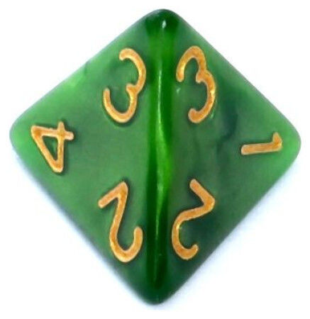 Rebel RPG Dice Set Pearl Green