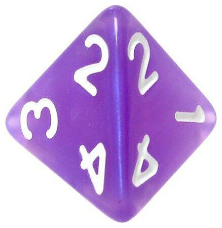 Rebel Σετ Ζαριών Rebel Rpg Φεγγαρόπετρες Αμέθυστος