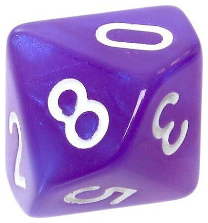 Rebel Σετ Ζαριών Rebel Rpg Φεγγαρόπετρες Αμέθυστος
