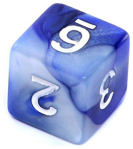 Rebel Σετ Ζαριών Rpg Δίχρωμα Μωβ-ασημί