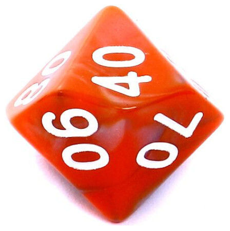 Σετ Ζαριών Rebel Rpg Δίχρωμα Πορτοκαλί-γκρι 106472