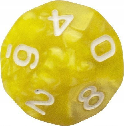 Rebel Dice Set Rebel RPG Pearl Light Yellow