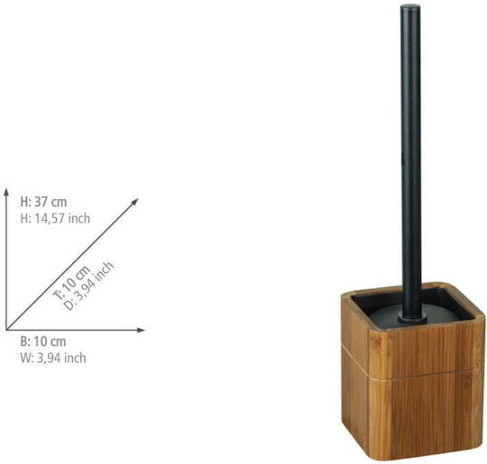 Wenko Bamboo Πιγκάλ Μπάνιου Καφέ