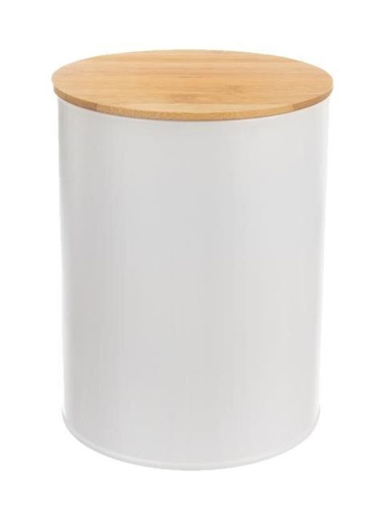 Orion General Use Jar with Lid Metallic White 2300ml 1 Piece