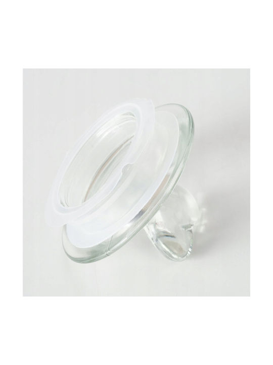 Boltze Set 2Stück Gläser Allgemeine Verwendung mit Deckel Glas Transparent