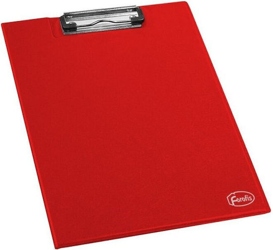 Forofis Klemmbrett Papierhalter Metallischer Clip A4 Forofis Geschlossen 91245 Rote Pvc