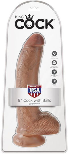 King Cock Ρεαλιστικός Δονητής Flesh