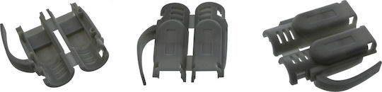 Inline Inline Crimp Plugs Cat.6a Rj45 Shielded Bend Protection Insertion Guide Black Pack of 10 Pieces