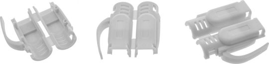 Inline Inline Cat.6a RJ45 Shielded Crimp Plugs Bend Protection Insertion Guide Grey Pack of 100 Pieces