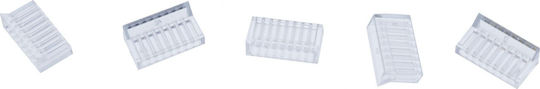 Inline Inline Cat.6a RJ45 Shielded Crimp Plugs Bend Protection Insertion Guide Grey Pack of 100 Pieces