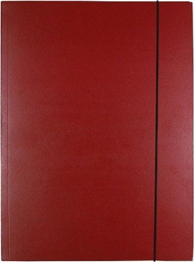 Office Products Elastic Folder Office Products Natura Cardboard Varnish A4 300gsm 3-Fold Color Mix