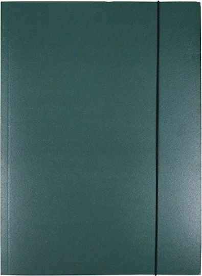 Office Products Elastic Folder Office Products Natura Cardboard Varnish A4 300gsm 3-Fold Color Mix
