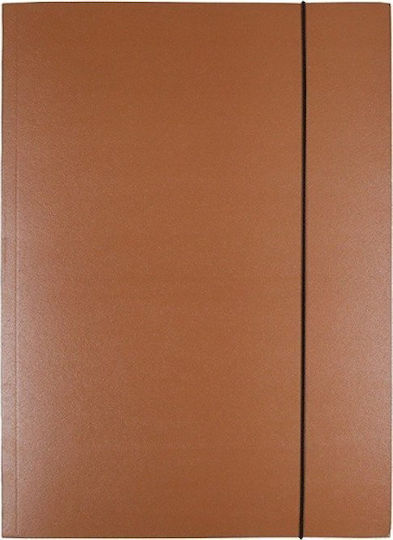 Office Products Elastic Folder Office Products Natura Cardboard Varnish A4 300gsm 3-Fold Color Mix