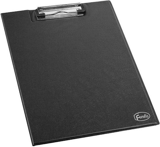 Forofis Metallischer Klemmbrett A4 Forofis Geschlossen 91243 Schwarzes PVC