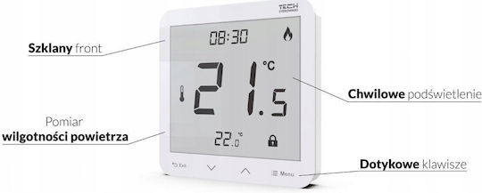 Tech Boss Digital Thermostat Raum