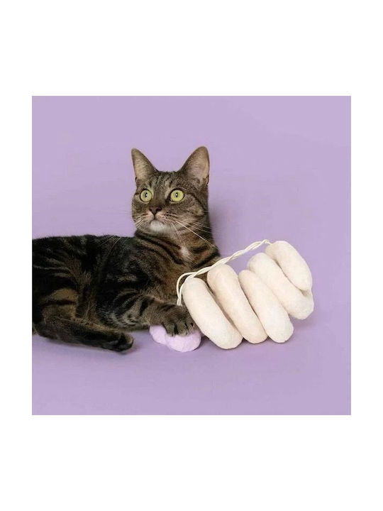 Coockoo Λούτρινο Παιχνίδι Γάτες Twister Μπεζ 36cm
