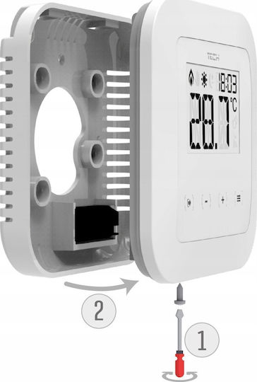 Tech Boss Digital Thermostat Raum