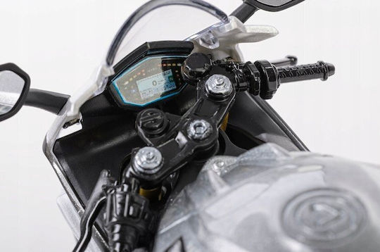 Daffi Model Rmz Hobby Scale 1:12 Aprilia RSV4 Silver H-134 81345