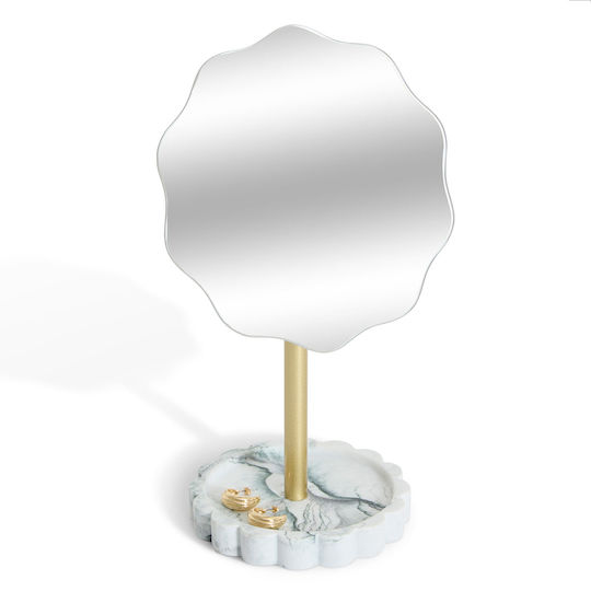 5Five Makeup Mirror Tabletop 12.2x16.4cm White