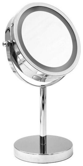 Schminkspiegel Tischgerät Sourcing Make-up Silber