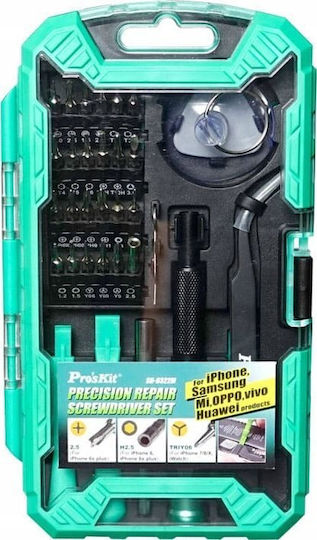 Pro'skit 24-Teiliges Schraubenzieher-Set Für Die Reparatur Von Mobiltelefonen Sd-9322m