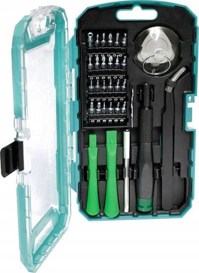 Pro'skit 24-Teiliges Schraubenzieher-Set Für Die Reparatur Von Mobiltelefonen Sd-9322m