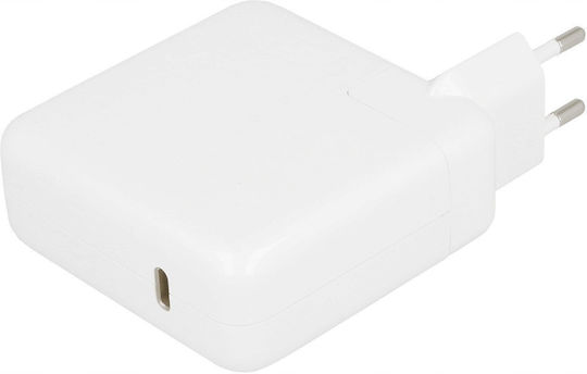 Mitsu 87w Usb-c Power Adapter Usbc 5-20.2v 3-4.3a White Notebook