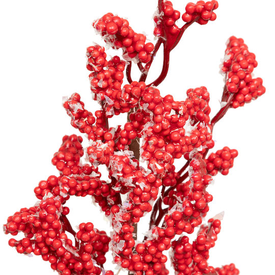 Crăciun Decorativ Plastic Floare Lungime 8cm.