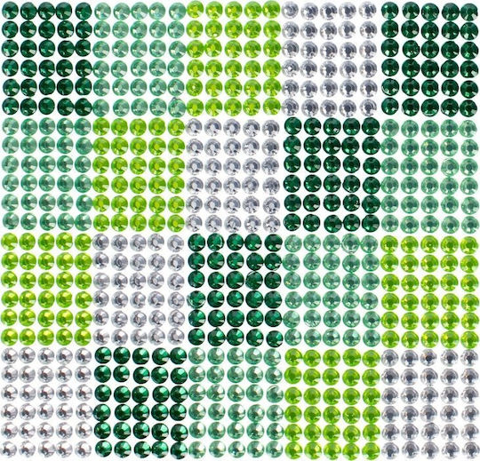 Craft Fun Dekoratives Kristall Sprzyl 10x10 Cf Grün 12/144