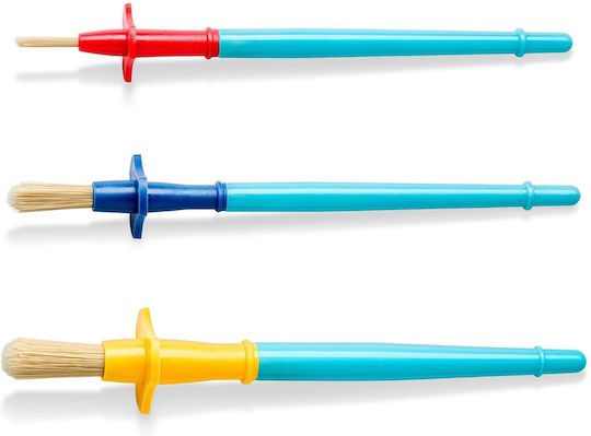 Staedtler Noris Junior Brush Set 3 Pieces On Bk