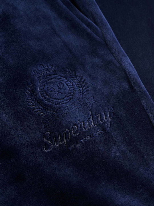 Jogginghose Jogger Samt Navy