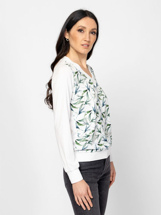 Women's Blouse Leaf