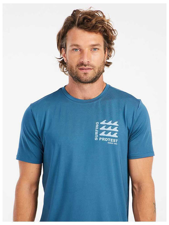 Surf T-Shirt Blau