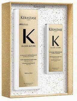 Kérastase Elixir Ultime Limited Edition Holiday Σετ Περιποίησης Μαλλιών με Λάδι 2τμχ