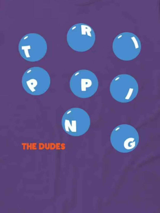 Dudes T-shirt Purple