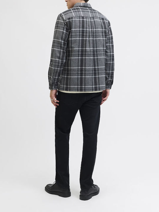 Jack & Jones Melange Overshirt Gray