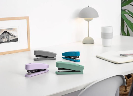 Novus B2 Colorid Stapler + Staples Blue