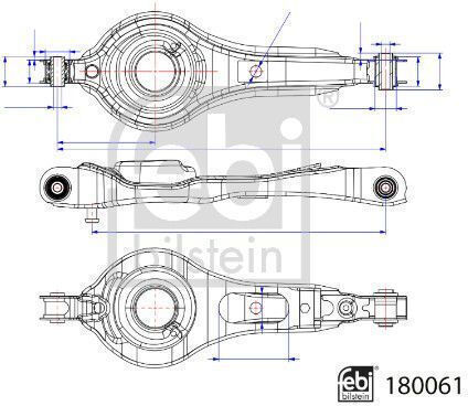 Arm Wheel Suspension Febi Bilstein 180061