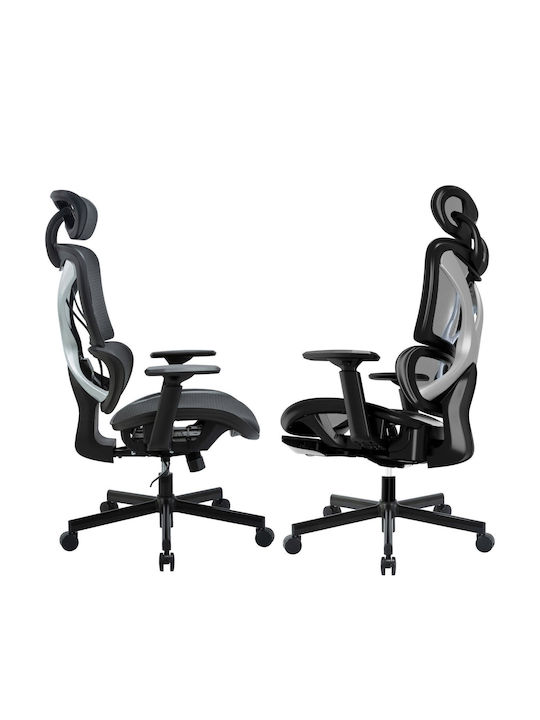Mozos Office Chair with Fixed Arms Czarne